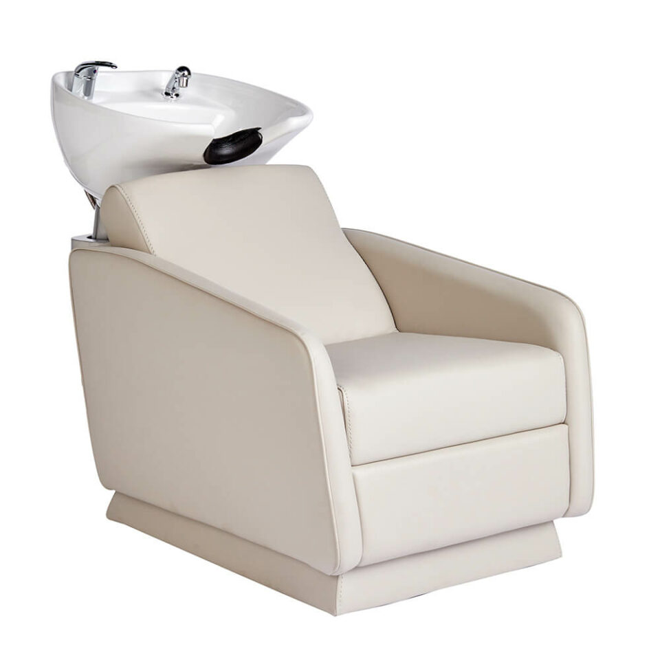 Zippy Wash Lounge Stone Comfortel Salon Furniture UK