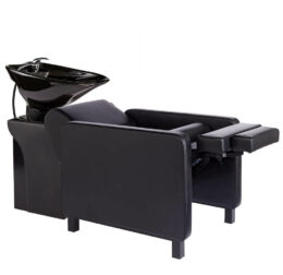 Karl Wash Lounge With Massage - Black (Black Basin)