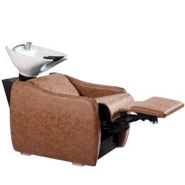 Harlow Electric Recline Wash Lounge - Tan