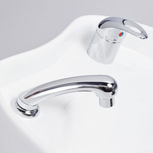 Chrome Flick Mixer Tap Set 5L/min