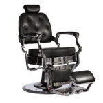 Panther Black Barbers Chair
