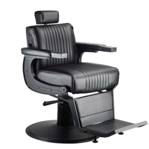 Bat Man Black Barbers Chair