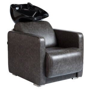 Club Textured Black Backwash Unit (Black Basin)