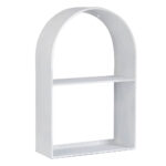 Metal Arch Box White