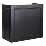 Taylor Black Reception Desk