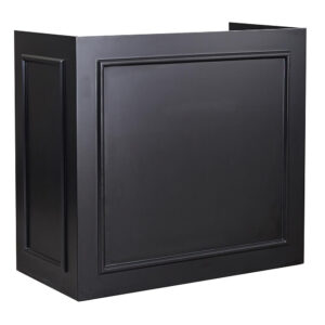 Taylor Black Reception Desk