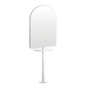 White Pole Joiner II with Arch LED II