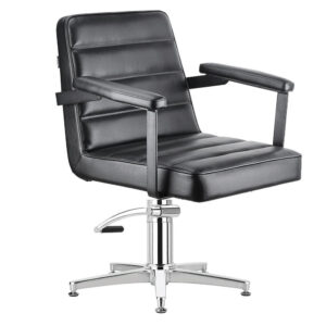Franka Styling Chair Black Chrome Hydraulic and Base - Seconds