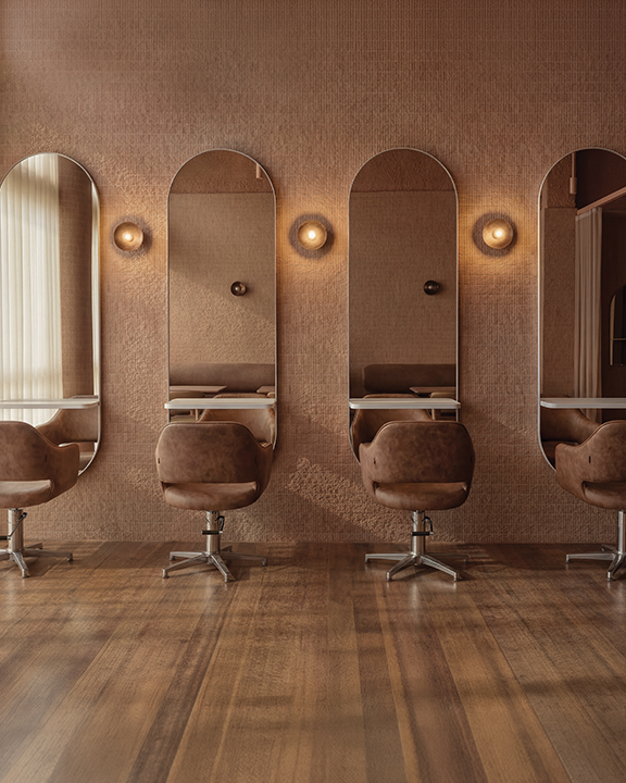 Tan Salon Furniture