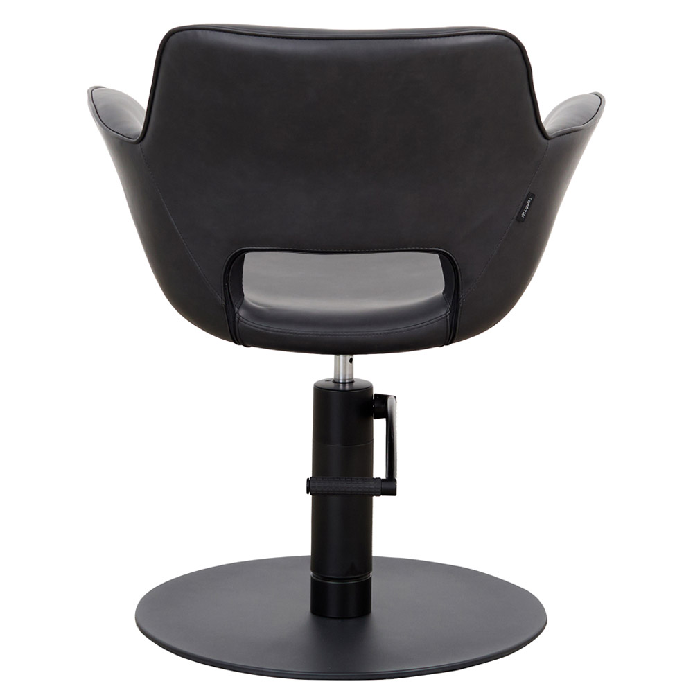 3020.01.MD Milo Midnight Salon Chair Back Omega