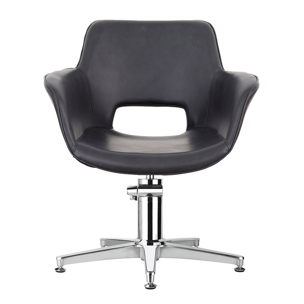 3020.01.MD Milo Midnight Salon Chair Front