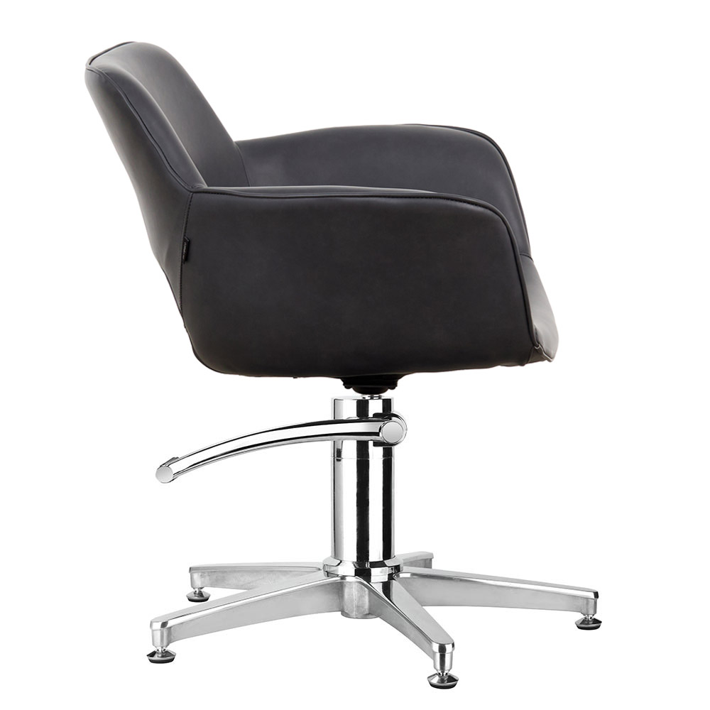 3020.01.MD Milo Midnight Salon Chair Side