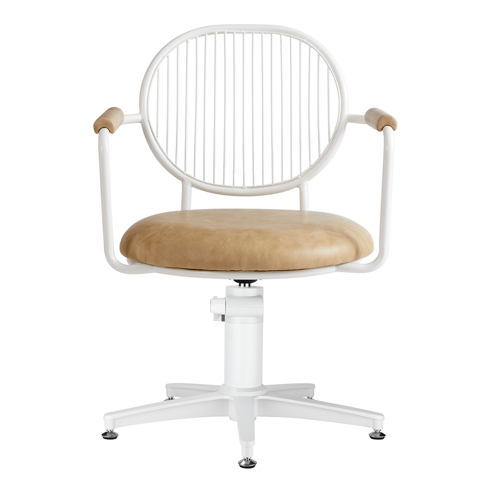 4111 Serena Sand Salon Chair Front