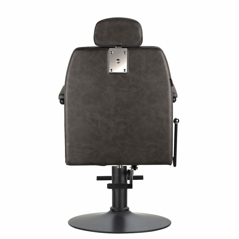 Naomi II Reclining Salon Chair Textured Black Comfortel Salon