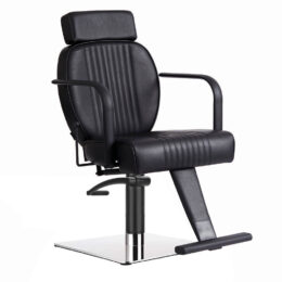 Lara Reclining Salon Chair Black