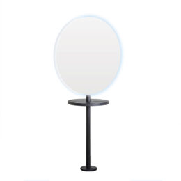 Black Pole Joiner with Circa LED