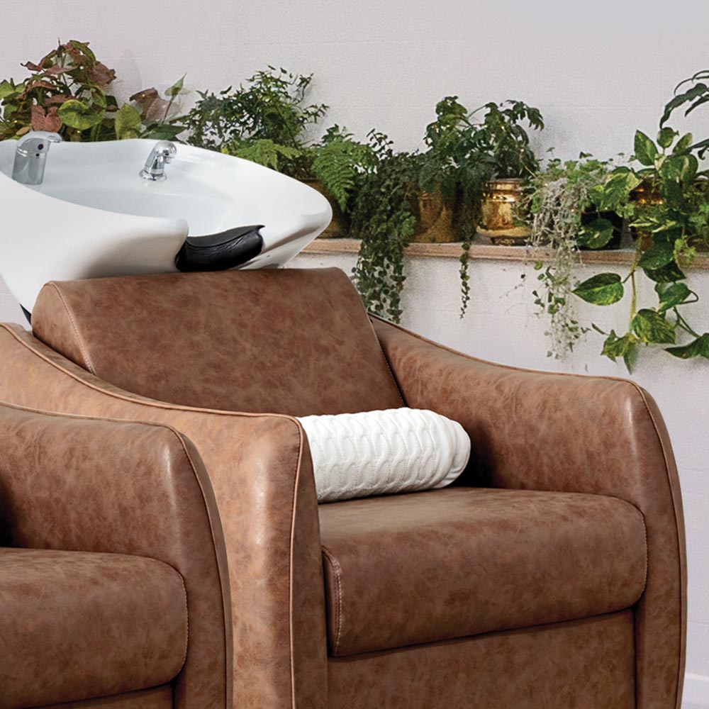 Shampoo Basins &amp; Back Wash Area